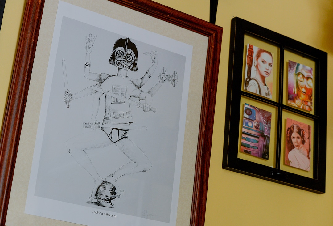 (Francisco Kjolseth  |  The Salt Lake Tribune)  The Twin Suns Cafe in Sugar House has a "Star Wars"  theme and showcases both traditional and unique memorabilia collected by chef and owner Daniel Cantu.