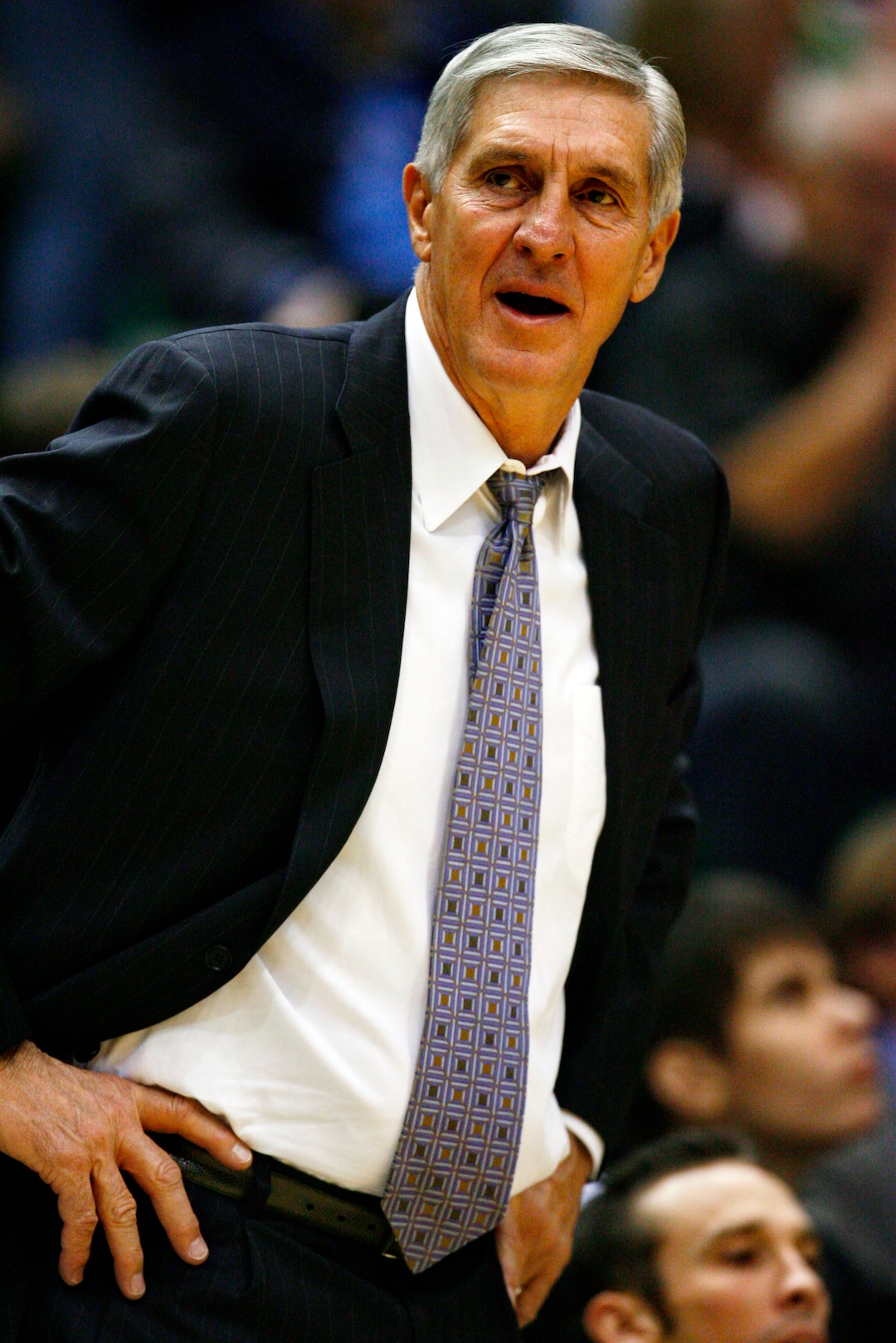 (Danny Chan La  |  Tribune file photo) Jerry Sloan takes issue with a call during a game against the Heat in 2007.