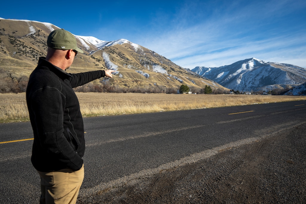 (Rick Egan | The Salt Lake Tribune)  Rich Sharp lives on Hollow Road in Nibley, on Friday, Jan 16, 2026.