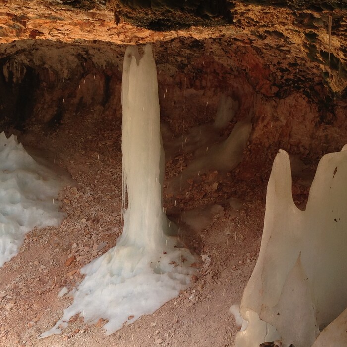 Erin Alberty  |  The Salt Lake TribuneWater drips from the ceiling of Mossy Cave on March 31, 2016 in Bryce Canyon National Park.