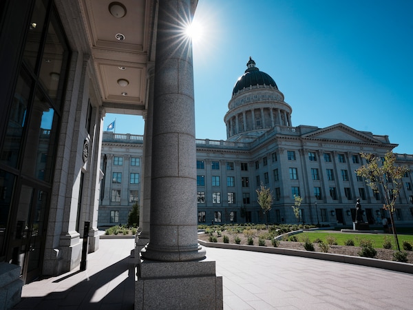 (Bethany Baker | The Salt Lake Tribune) The Utah Capitol in Salt Lake City on Wednesday, Sept. 30, 2026.