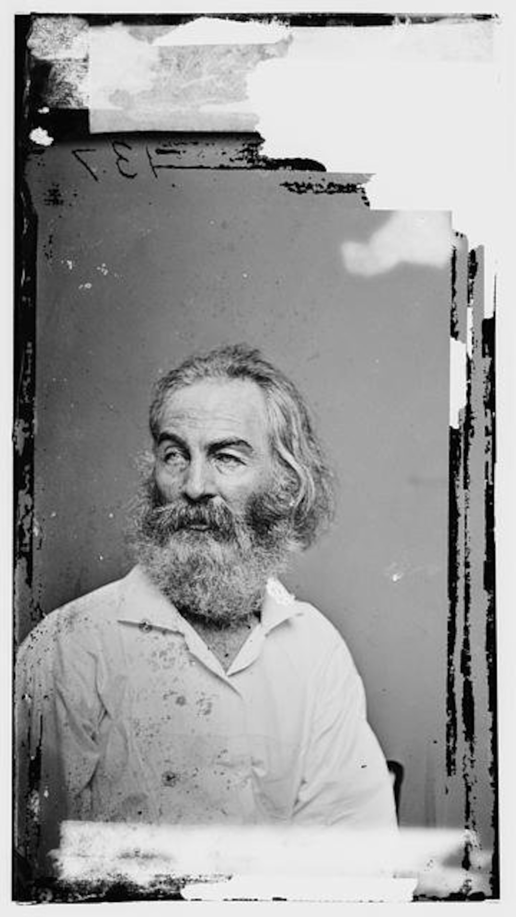 Walt Whitman, circa 1860. (Library of Congress via The New York Times)