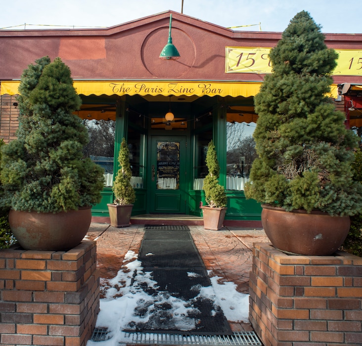 (Rick Egan | The Salt Lake Tribune) The Paris Bistro, on the southwest corner of 1500 South and 1500 East, is closed. The owner says renovations are underway. Wednesday, Jan. 9, 2019.