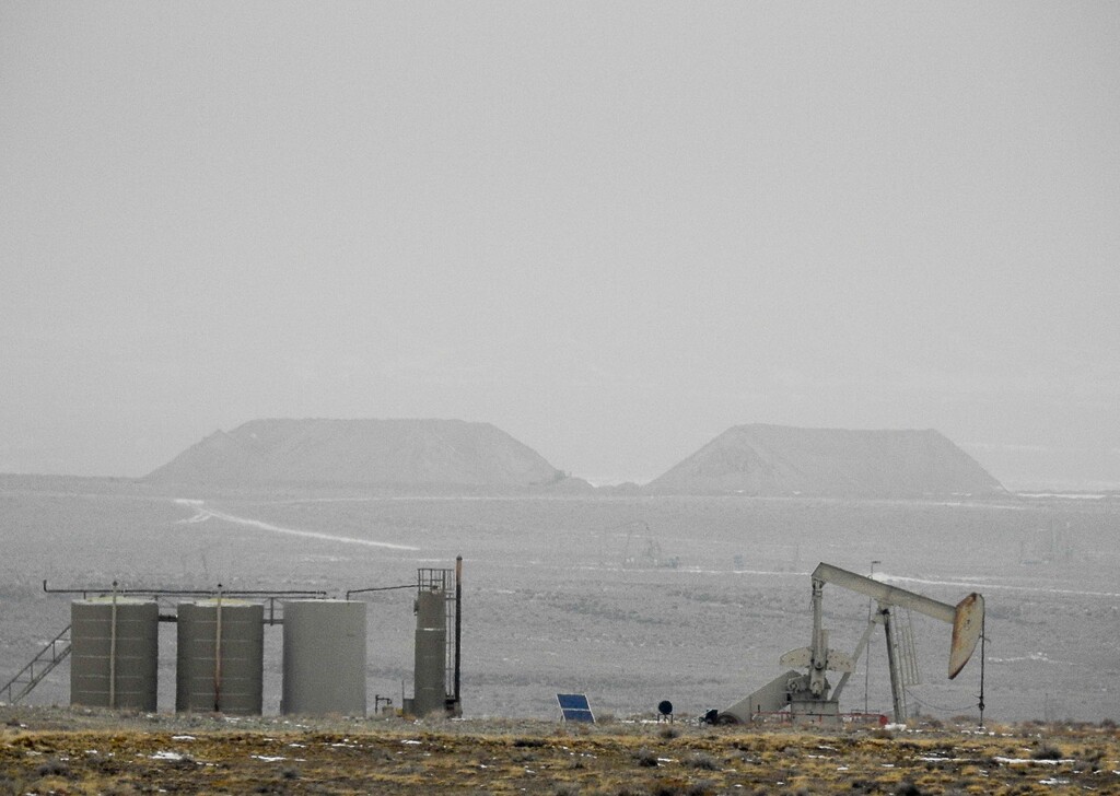 Trent Nelson  |  The Salt Lake TribuneOil wells along the Nine Mile Canyon National Backcountry Byway in Duchesne County, Tuesday January 19, 2016.