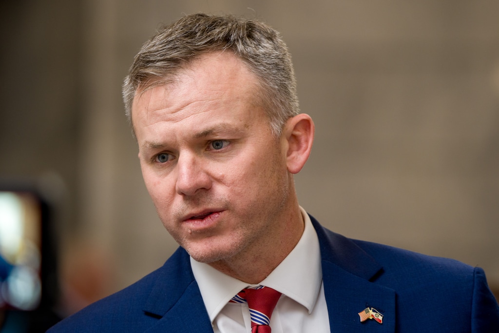 (Trent Nelson  |  The Salt Lake Tribune) Utah Rep. Blake Moore at the Utah Capitol in Salt Lake City on Tuesday, Jan. 27, 2026.