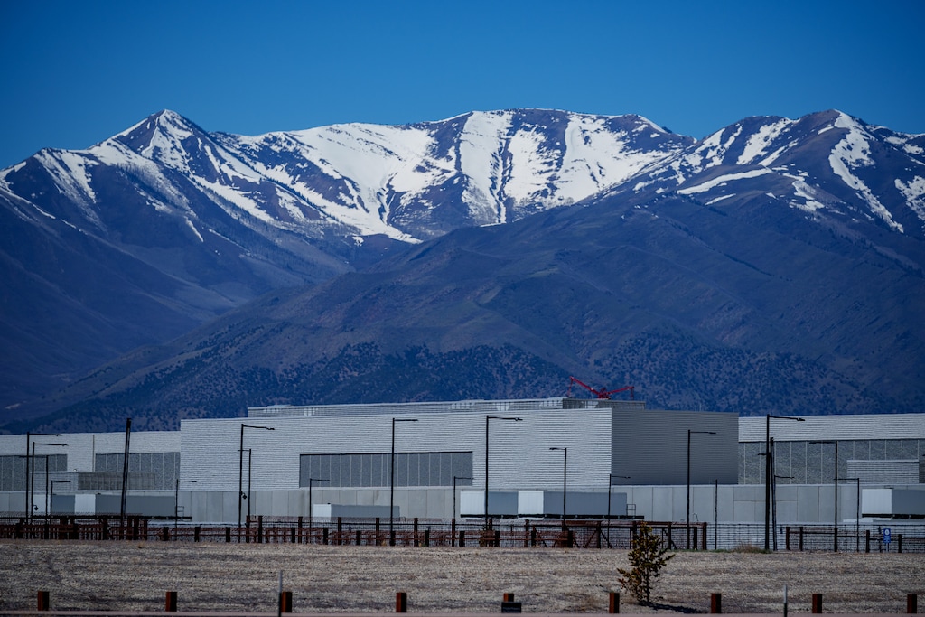 (Trent Nelson  |  The Salt Lake Tribune) Meta's Eagle Mountain Data Center on Friday, May 2, 2025.
