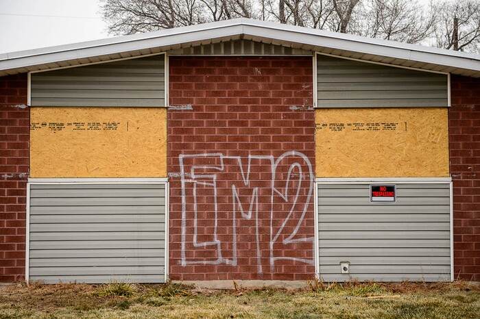 (Trent Nelson | The Salt Lake Tribune)  
UDOT is buying 49 homes in Midvale to widen I-15, and 24 are vacant. The neighborhood is having trouble with homeless people breaking in and trying to squat there. UDOT promises to start demolition next week. Tuesday Dec. 11, 2018.