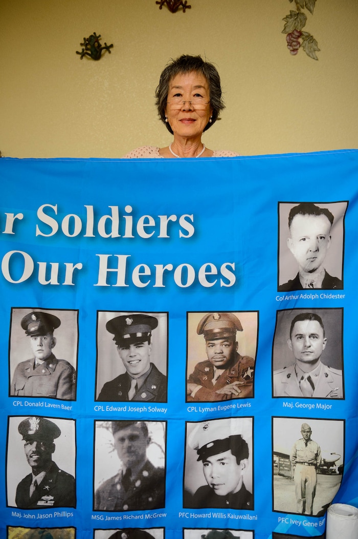 (Trent Nelson  |  The Salt Lake Tribune) Sunny Lee works with the South Korean government to bring the families of MIA Korean War veterans to South Korea where they are honored for their family member's service. Lee was photographed at her Springdale home on Tuesday, May 19, 2020.