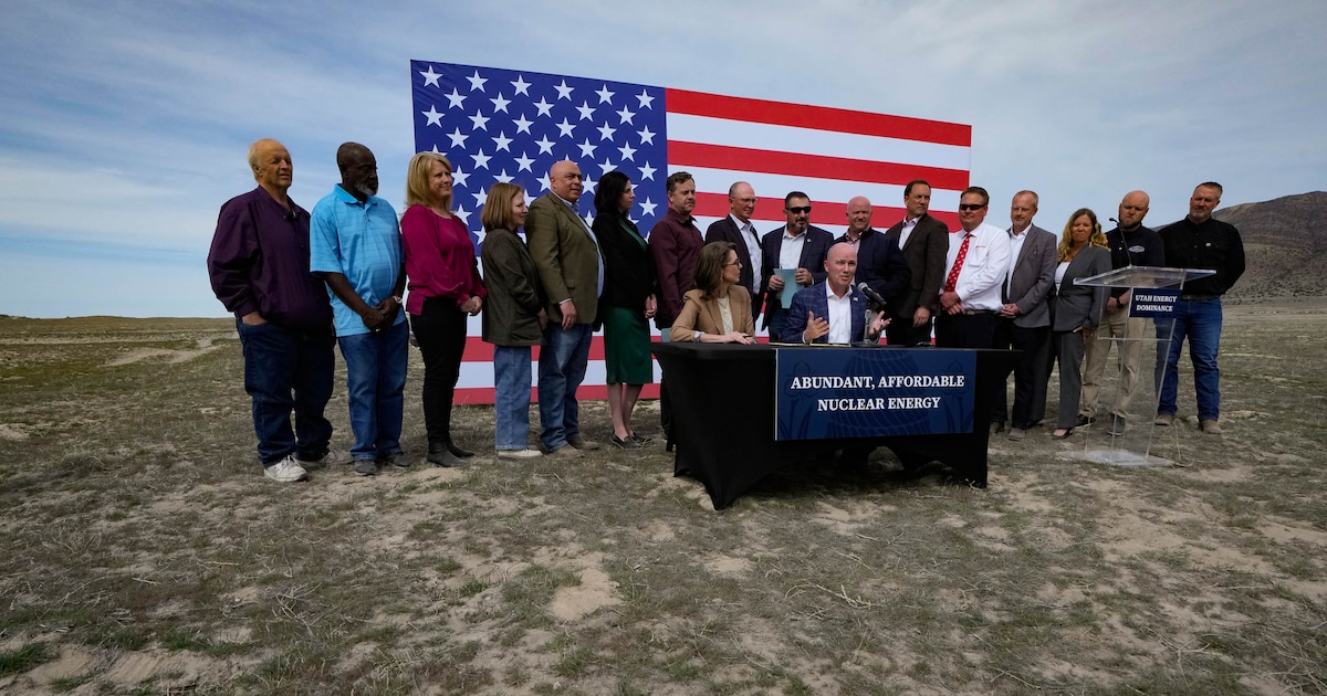 Utah is a finalist to build a massive federal nuclear hub. What’s next?