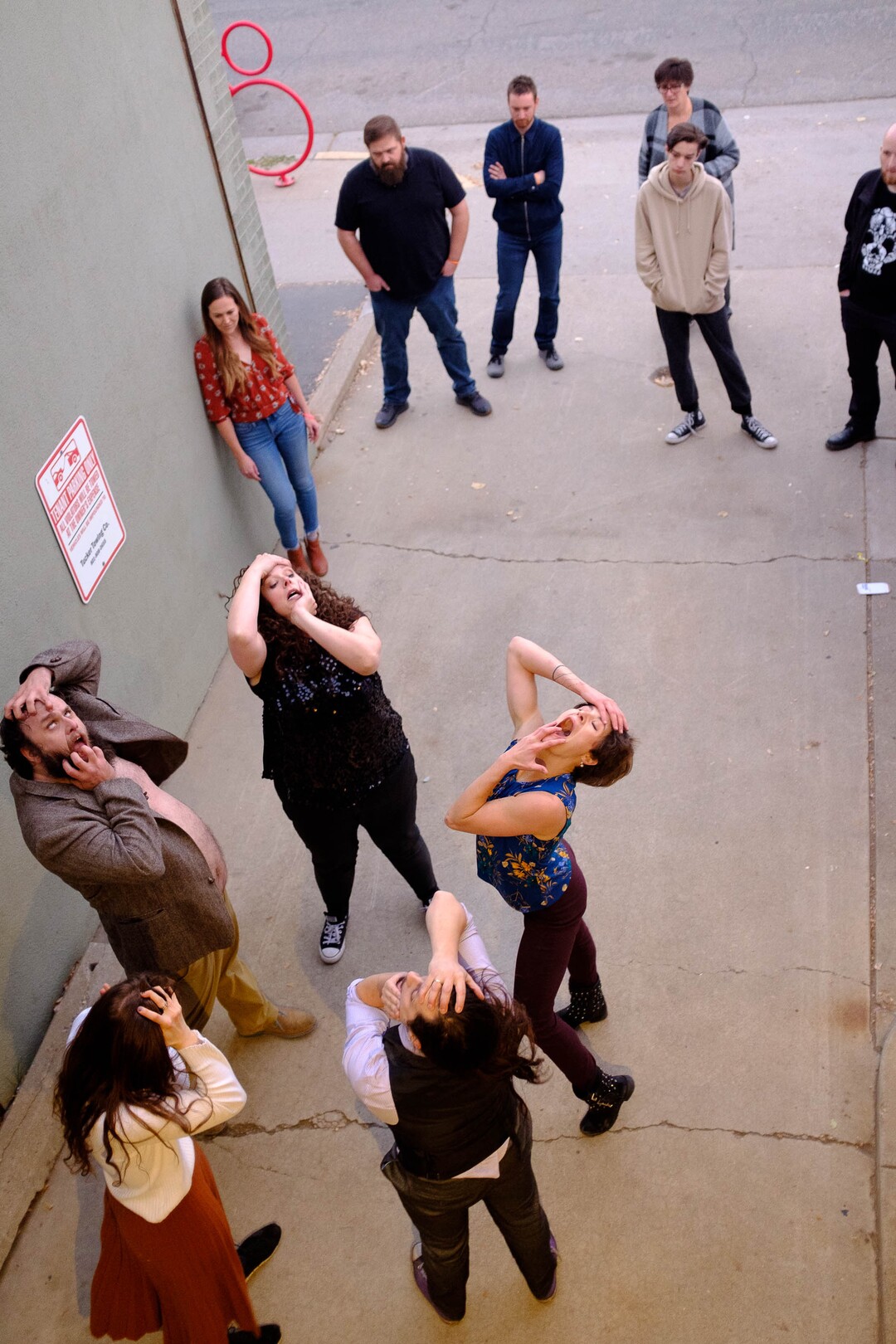 (Trent Nelson  |  The Salt Lake Tribune) "Thank You Theobromine," an interactive production that takes place inside a Salt Lake City chocolate factory on Sunday Nov. 17, 2019. For the 90-minute show — Produced by SONDERImmersive — the audience moves in and out of different rooms learning about the life and creative mind of a chocolatier through dance and theater. (The audience gets chocolate, too.)