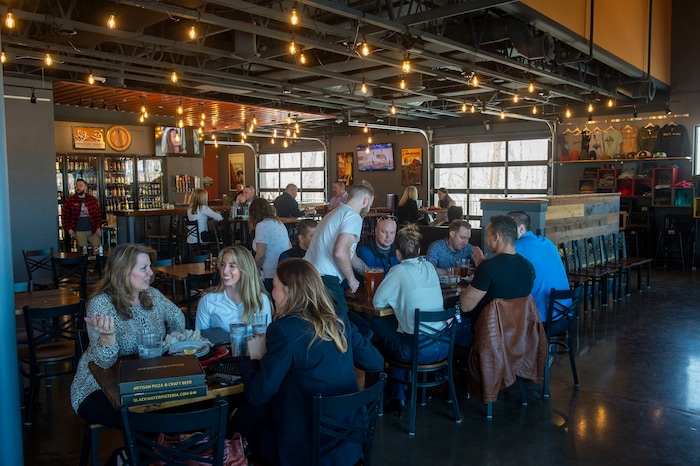 (Rick Egan  |  The Salt Lake Tribune)     Slackwater Pizzeria in Sandy, Thursday, March 5, 2020.