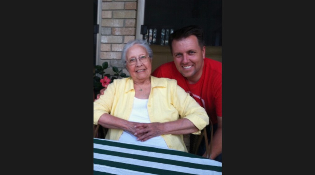(Photo courtesy of Theron Enns) A photo of Real Salt Lake head athletic trainer Theron Enns and his mother-in-law, Mary Gromly, who died in April from COVID-19.