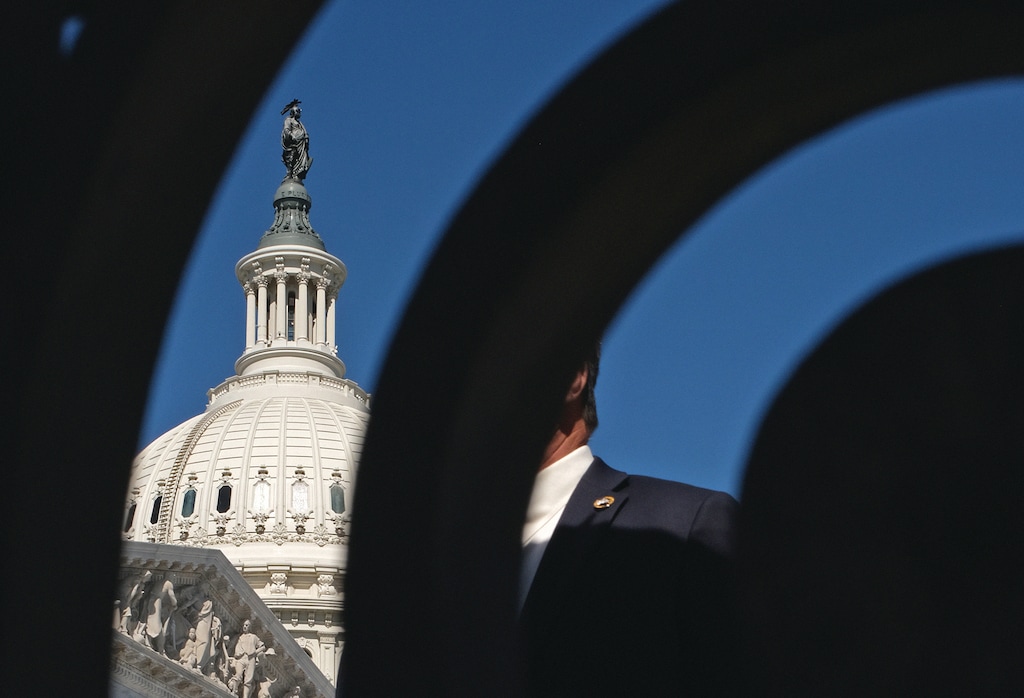 A view of Capitol Hill in Washington on Sept. 28, 2022. (Sarah van Rij/The New York Times)