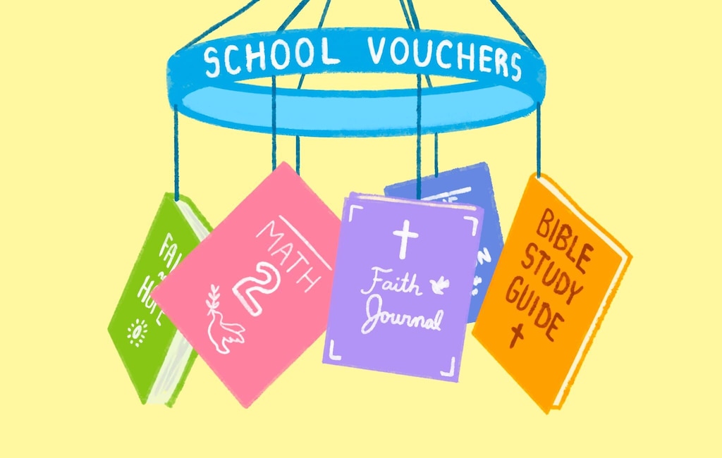 (Illustration by Christopher Cherrington | The Salt Lake Tribune) From Deseret Book to a church in Tooele, these are the top 10 faith-based vendors that received the most from the Utah Fits All voucher program, The Tribune found.