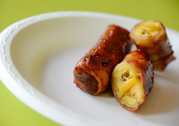 (Francisco Kjolseth  |  The Salt Lake Tribune)  BFF Turon, a new Filipino restaurant in West Jordan serves up turo-turo or cafeteria style food gets its namesake from the Turon desert made with banana and jackfruit.