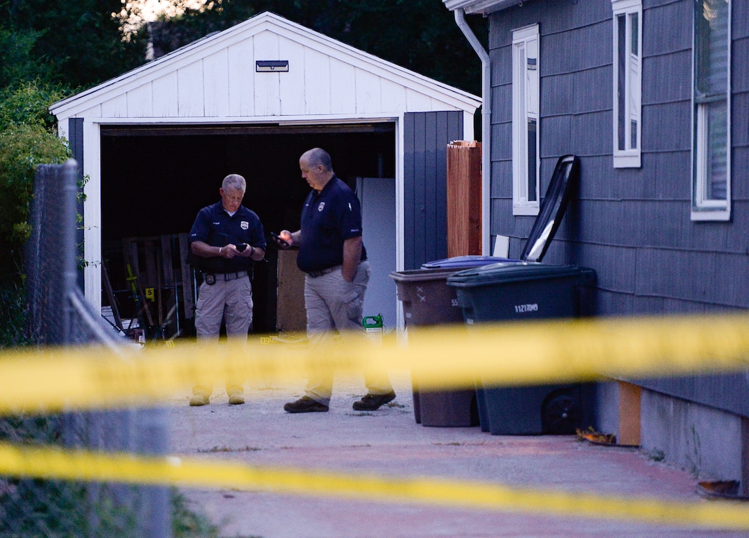 (Francisco Kjolseth  |  The Salt Lake Tribune)  Salt Lake City police investigate a tip that may be connected to the disappearance of MacKenzie Lueck on Wednesday, June 26, 2019.