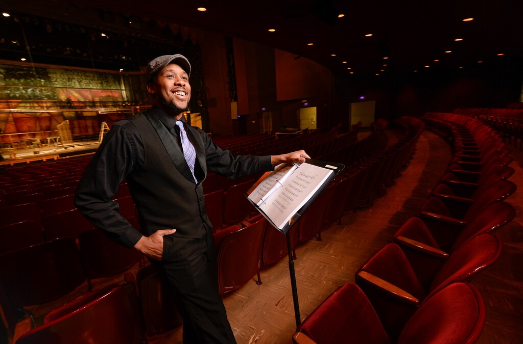 (Francisco Kjolseth | The Salt Lake Tribune) Utah actor Carleton Bluford will be performing in Pioneer Theatre Company's concert staging of "In the Heights," Lin-Manuel Miranda's first Tony Award-winning play. Bluford played Graffiti Pete in the company's full staging of the musical in 2012, and is returning to play Benny in this concert staging.