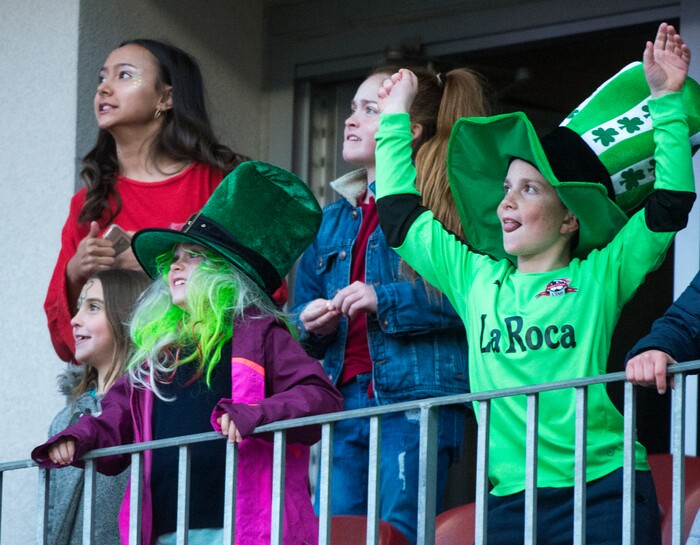 (Rick Egan  |  The Salt Lake Tribune)    Real Salt Lake dress for the Real Salt Lake and New York Red Bulls on Saint Patrick's Day, at Rio Tinto Stadium, Saturday, March 17, 2018.


