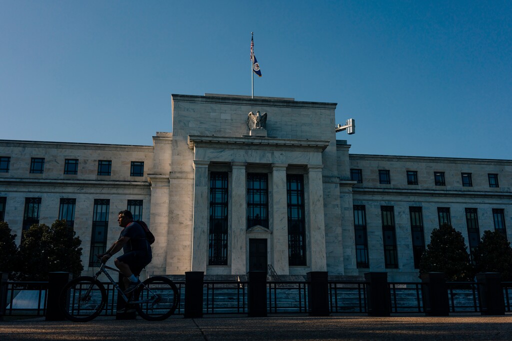 (Lexey Swall | The New York Times) The Federal Reserve building in Washington, July 27, 2019. The building is named for Marriner Eccles. Randal Quarles, the Fed's vice chairman for supervision and regulation, is married to a great-niece of Eccles.