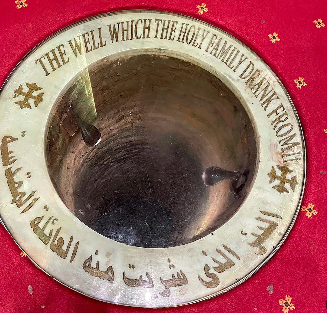 (Michael Stack | Special to The Tribune) The well where Jesus and his family allegedly drank from, now covered by the Church of Abu Serga, one of the oldest Coptic churches in Cairo, April 2022.