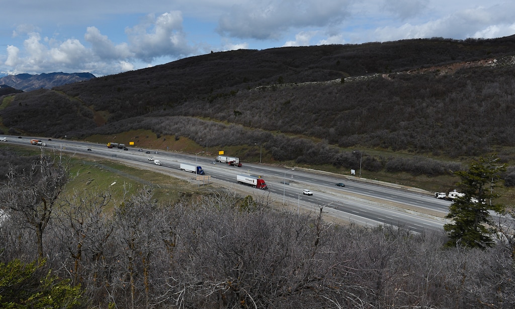 Francisco Kjolseth | The Salt Lake TribuneA wildlife bridge is slated to be built over I-80 at Parleys Summit, a notorious spot for animal collisions. The plan calls for the bridge to be built just West of the summit and will cross over part of the eastbound exit ramp.