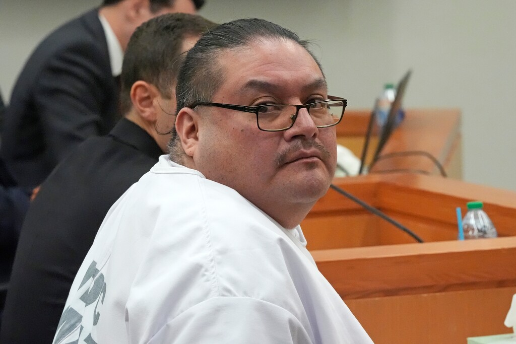 (Rick Bowmer | AP) Death row inmate Taberon Honie looks on during the Utah Board of Pardons commutation hearing Monday, July 22, 2024, at the Utah State Correctional Facility, in Salt Lake City.