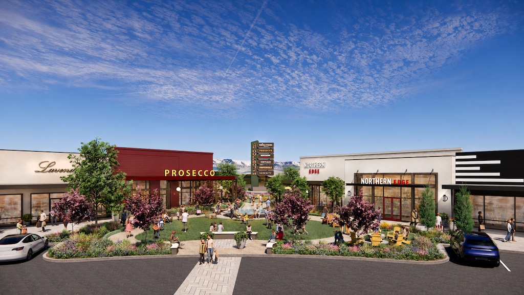 (Courtesy) A rendering of The Collective at Morning Vista in Lehi, expected to open in late 2027.