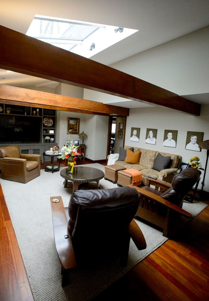 (Steve Griffin  |  The Salt Lake Tribune) The living room if the Theurer home, one of several in Salt Lake City's Country Club neighborhood that will be featured during the 47th annual Historic Homes Tour on Saturday, April 21.