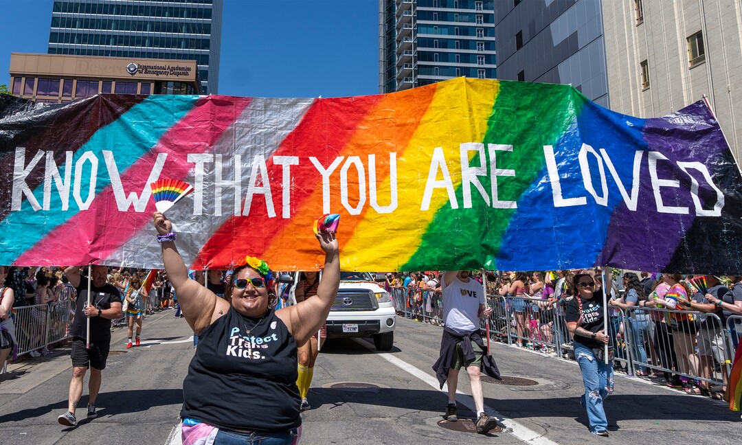 (Rick Egan | The Salt Lake Tribune)  Pride Parade, on Sunday, June 4, 2023.