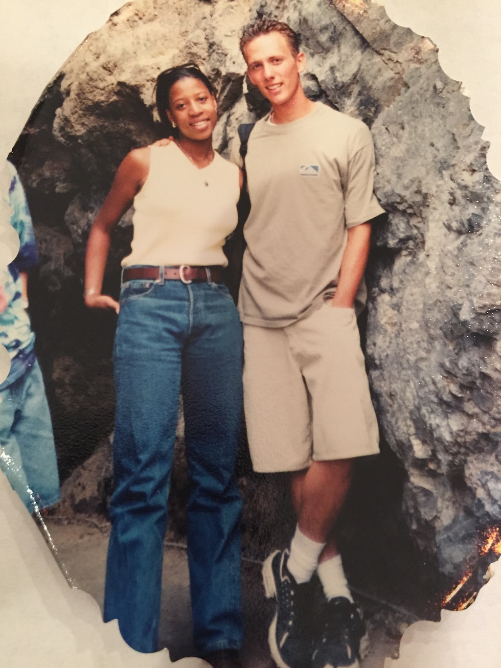 | Courtesy Jason Love Jason and Mia Love on a hike to Mount Timpanogos on Labor Day in 1998, before they began dating.