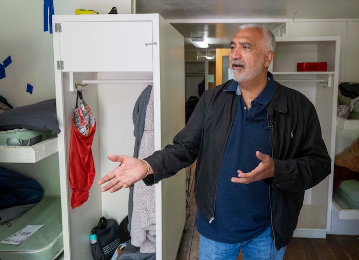 (Rick Egan | The Salt Lake Tribune) Salt Lake County District Attorney Sim Gill, leads a tour of the new Camp Hope, which the district attorneys office runs for kids who have observed or have been victims of violence, on Wednesday, June 30, 2021.