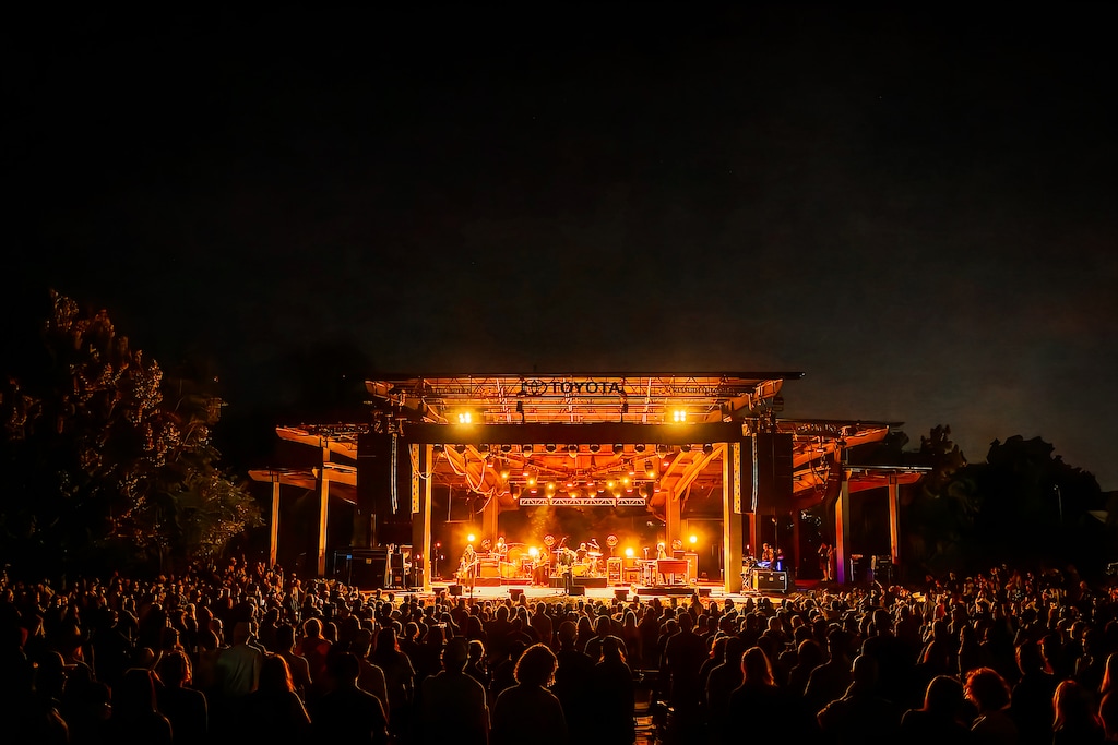 (Sam Crump) A photo of the Red Butte Garden Amphitheatre. Jesse Welles joins the lineup for this summer's Outdoor Concert Series.
