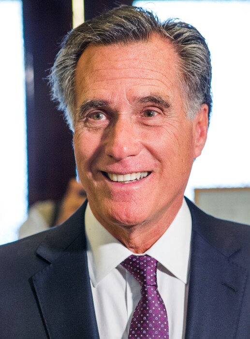 (Rick Egan  |  The Salt Lake Tribune)    Mitt Romney talks to the media after he filed to run for the United States Senate, in the Lt. Governor's office at the State Capitol, Thursday, March 15, 2018.