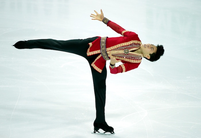 Nathan Chen of the U.S competes in the Men Free Skating Program during ISU Grand Prix of Figure Skating Final in Marseille, southern France, Saturday, Dec. 10, 2016. (AP Photo/Christophe Ena)