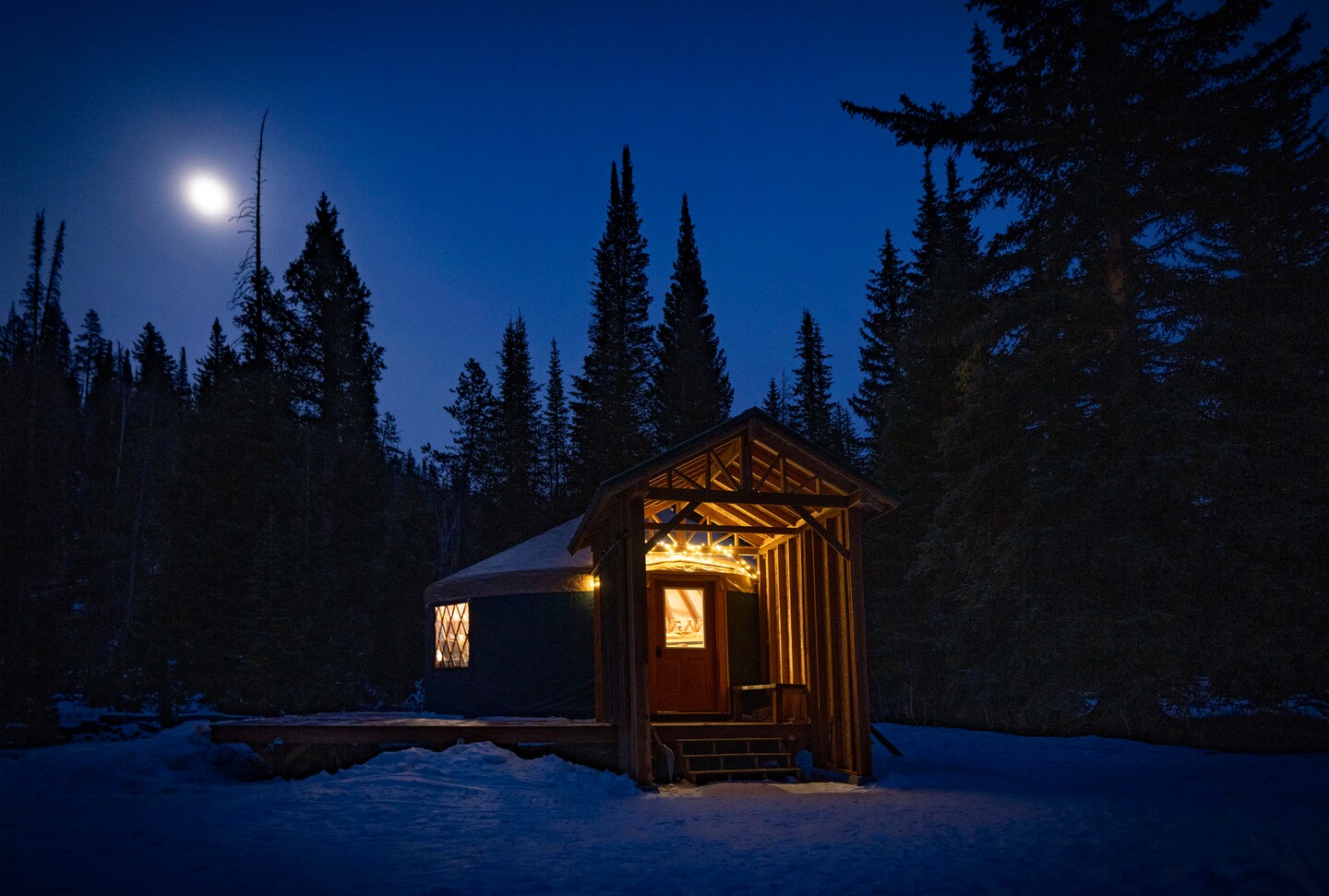 Connected yurt system coming to Utah's Uinta Mountains