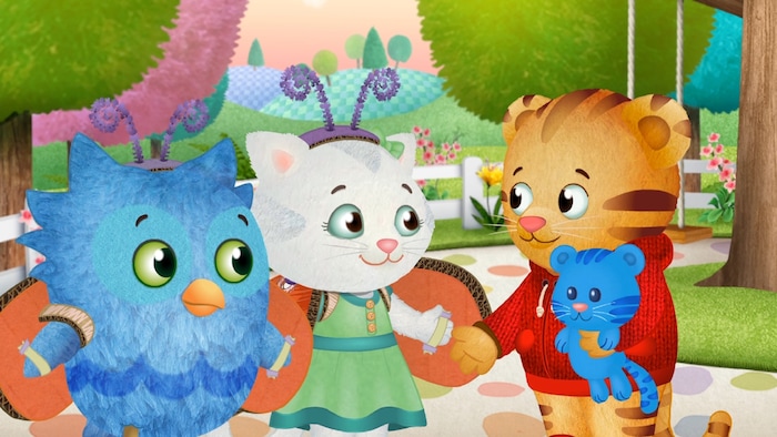 (Courtesy Daniel Tiger's Neighborhood/The Fred Rogers Company) "Daniel Tiger's Neighborhood" is part of the lineup on the PBS KIDS channel.