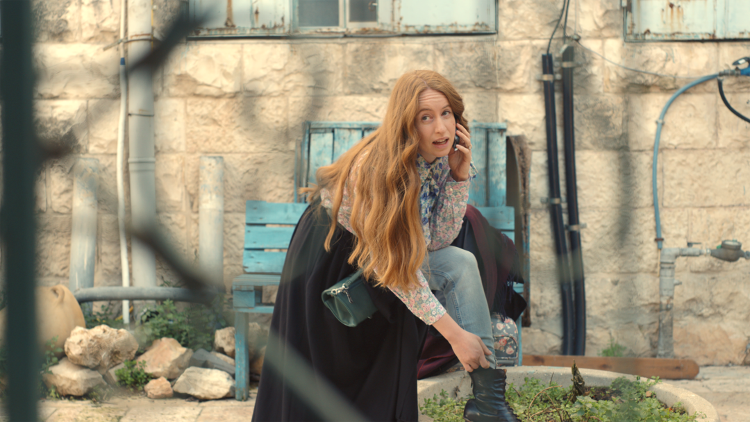 (Sundance Institute) Aleeza Chanowitz created and stars in "Chanshi," a TV series about a Jewish-Orthodox woman in Brooklyn finding an escape on a trip to Israel. The series, directed by Aaron Geva and Mickey Triest, is an official selection of the Indie Episodic program at the 2023 Sundance Film Festival.