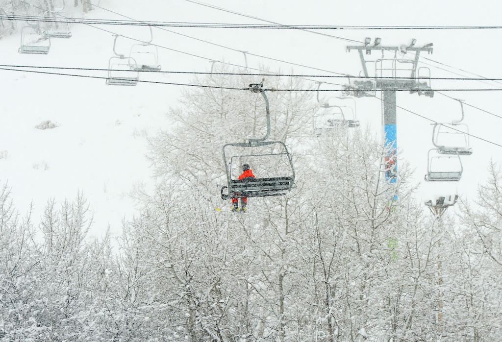 Steve Griffin  |  The Salt Lake Tribune file

Solo chairlift rides will be more common at Park City Mountain Resort this winter. PCMR's parent company, Vail Resorts, announced its protocols for protecting guests from COVID-19 during the 2020-21 season. They include, among others, mostly allowing only people skiing together to share a chair lift and no more walk-up ticket sales.