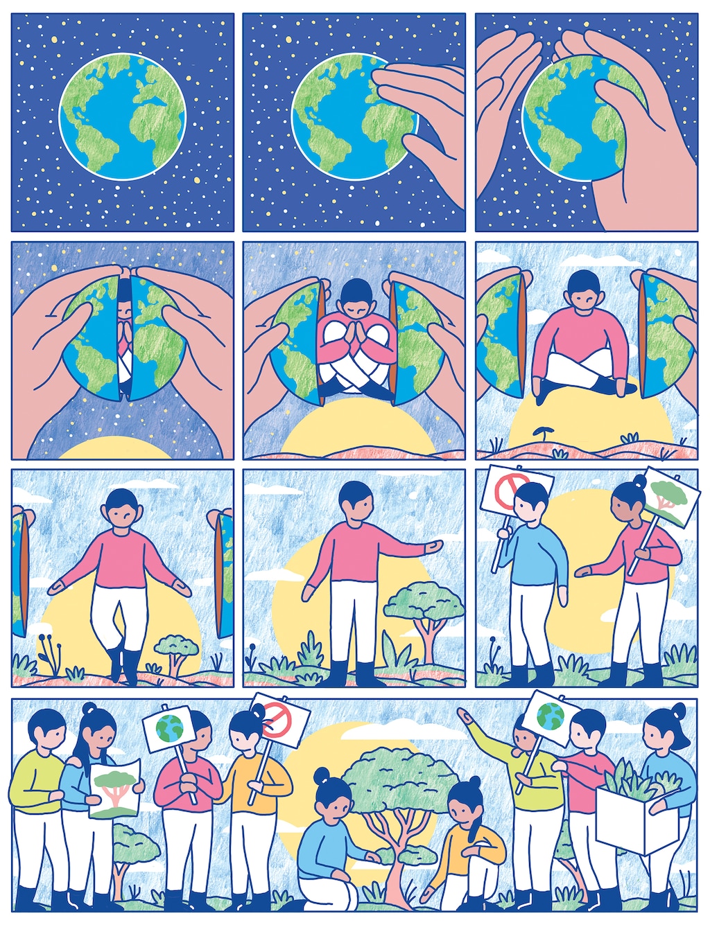 (Evan Cohen | The New York Times) How to stop freaking out and tackle climate change.