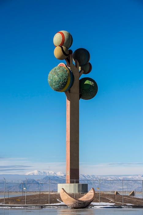 Chris Detrick  |  The Salt Lake TribuneMetaphor: The Tree of Utah Saturday January 14, 2017. Metaphor: The Tree of Utah, sometimes called the Tree of Life, is an 87-foot-tall sculpture that was created by the Swedish artist Karl Momen in the 1980s and dedicated in 1986.