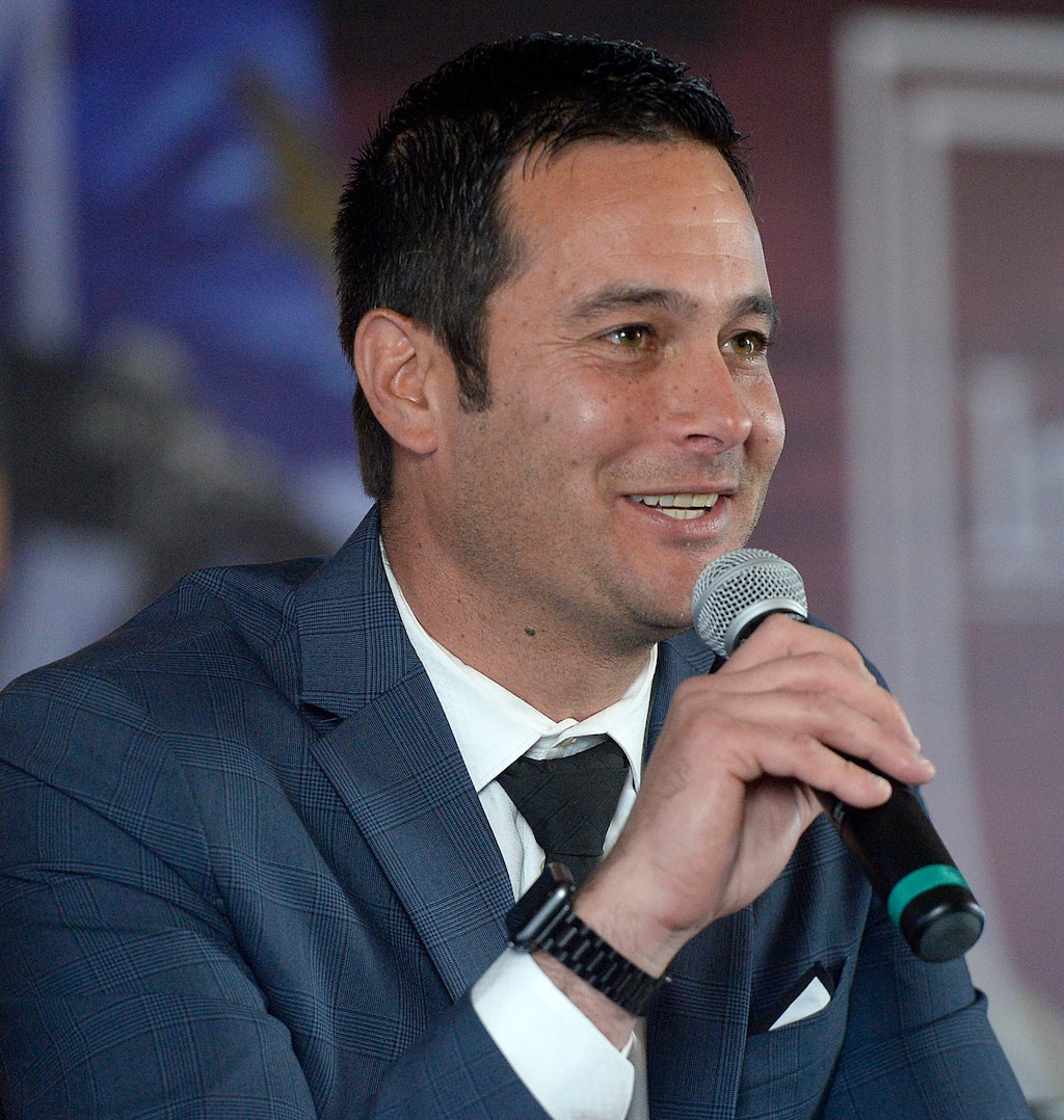 Al Hartmann  |  The Salt Lake TribuneReal Salt Lake's new coach Mike Petke  speaks during a news conference Wednesday March 29 at Rio Tinto Stadium.