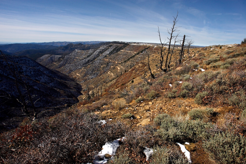 Rick Egan | The Salt Lake Tribune
An overlook in the Book Cliffs area in Uintah and Grand County, Thursday, October 28, 2010. The Book Cliffs are a relatively remote part of Utah that face increasing encroachments from oil, gas and tar sands developments.