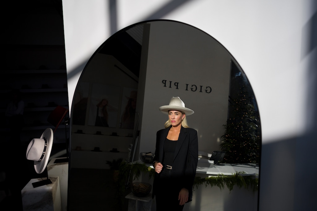 (Trent Nelson  |  The Salt Lake Tribune) The clean, minimal design in Gigi Pip stores is an extension of owner Ginger Parrish's personal style, but also a way to welcome customers through the doors, Parrish says.