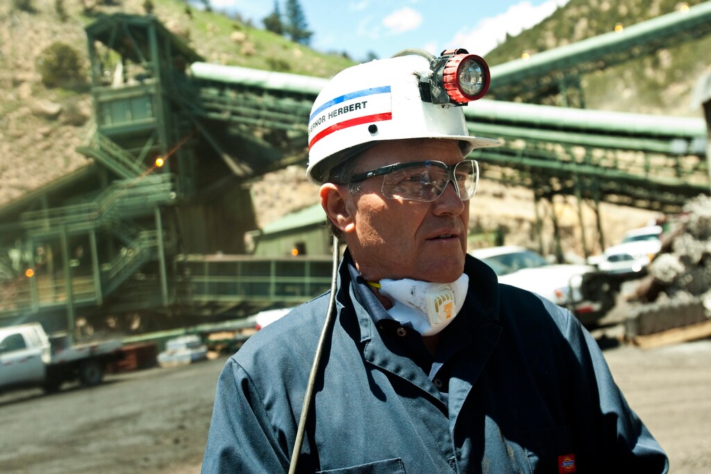 (Chris Detrick |  Tribune file photo) Utah Gov. Gary R. Herbert at the Sufco Mine on Friday, June 3, 2011. In confidential filings submitted to the Bureau of Land Management, Bowie Resource Partners, operator of the Sufco mine, has asked for a reduction in royalties it pays on its coal, but federal authorities are not releasing information on how much the reduction would be or why the request is being made.