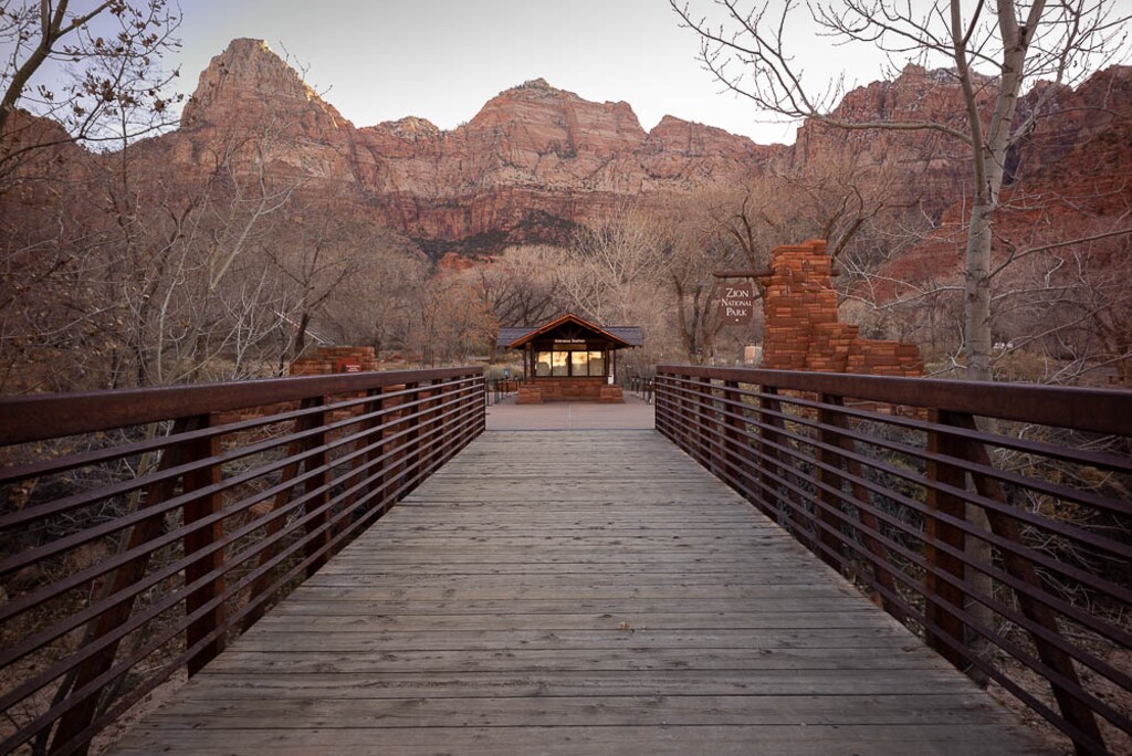 (Trent Nelson | The Salt Lake Tribune) Zion National Park as the government shutdown continues on Saturday Jan. 12, 2019.