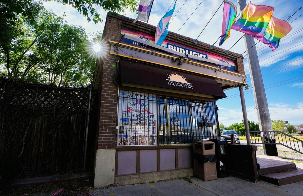 (Francisco Kjolseth  |  The Salt Lake Tribune) The SunTrapp in Salt Lake City. On Friday, a majority of SunTrapp employees delivered a letter to bar management announcing their intent to unionize.