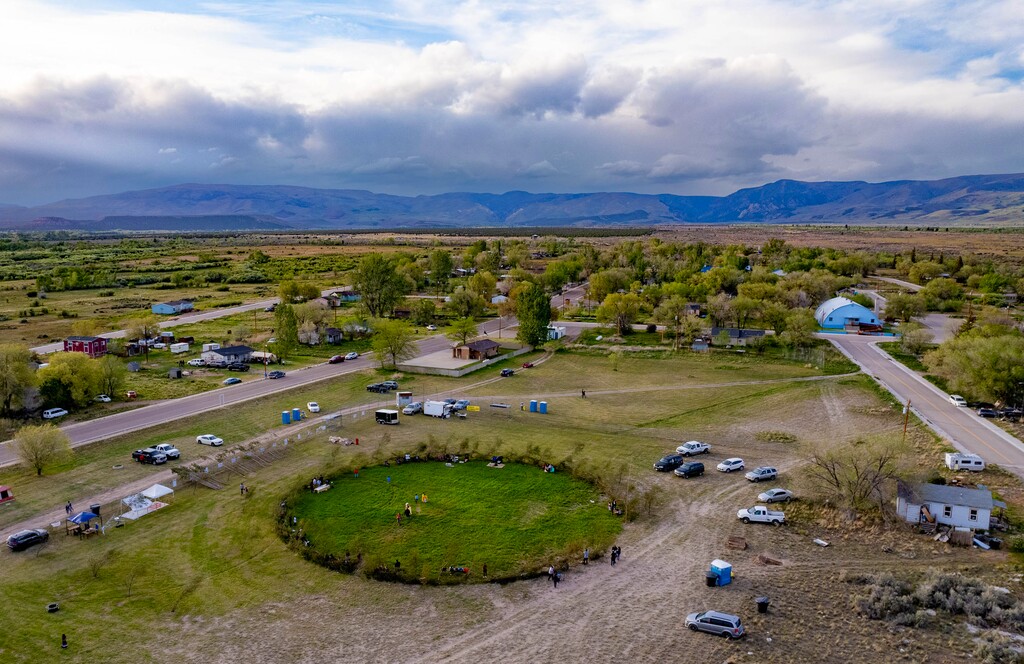 (Francisco Kjolseth | The Salt Lake Tribune) People gathered for a Bear Dance at Whiterocks, Utah, on the Ute Indian Tribe's Uintah and Ouray reservation on May 19, 2022. The Peabody Museum at Harvard University said Thursday it will return hair clippings taken from tribe members on the reservation in the 1930s.
