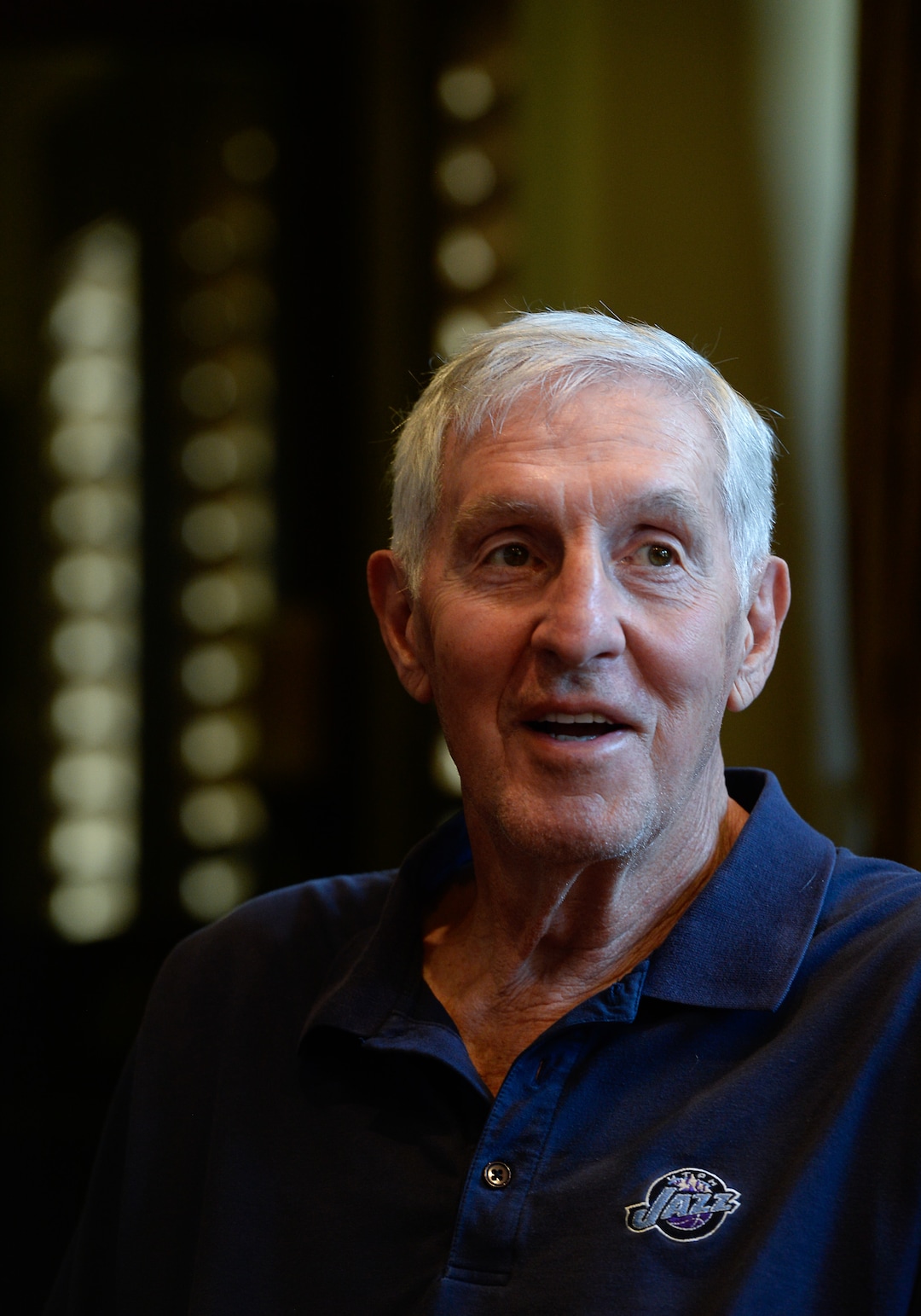 (Francisco Kjolseth  |  The Salt Lake Tribune) Jerry Sloan at his home in Riverton on Friday, April 27, 2018.