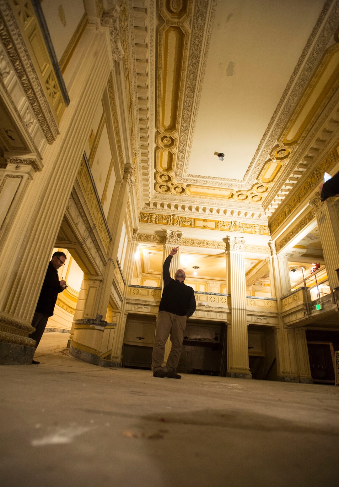 (Steve Griffin  |  Tribune file photo) The foyer of Utah Theater, as seen in Dec. 2015.