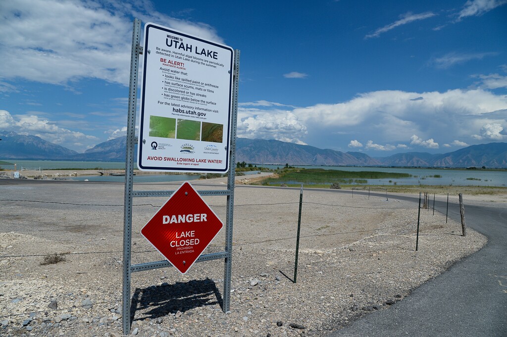 (Francisco Kjolseth  |  Tribune file photo)  Lincoln Beach at the southern end of Utah Lake on Friday, July 26, 2019.